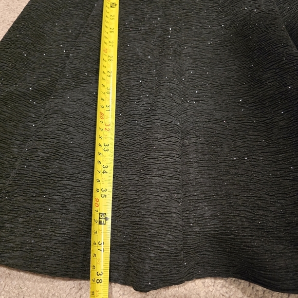 ELIZA J Embellished Sparkle Cocktail Fit & Flare Sleeveless Jeweled Dress BLK  8 - Picture 16 of 16